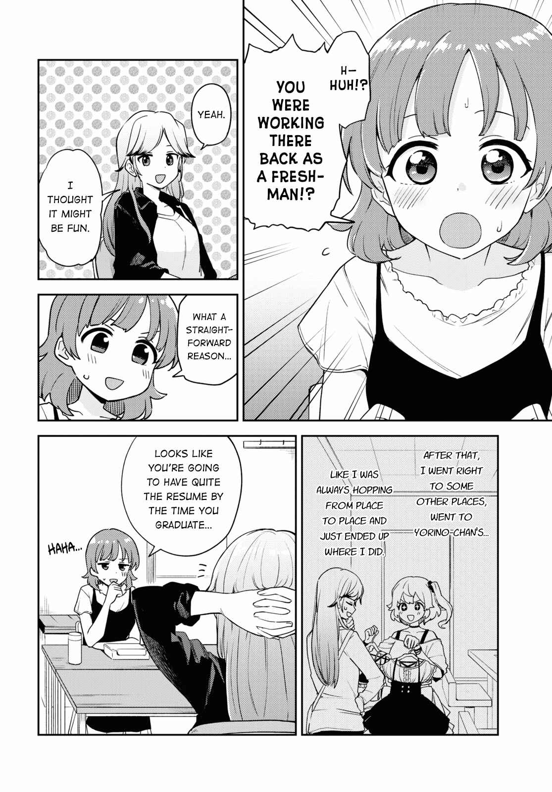 Asumi-chan wa Les Fuuzoku ni Kyoumi ga Arimasu! Chapter 8 - Page 4