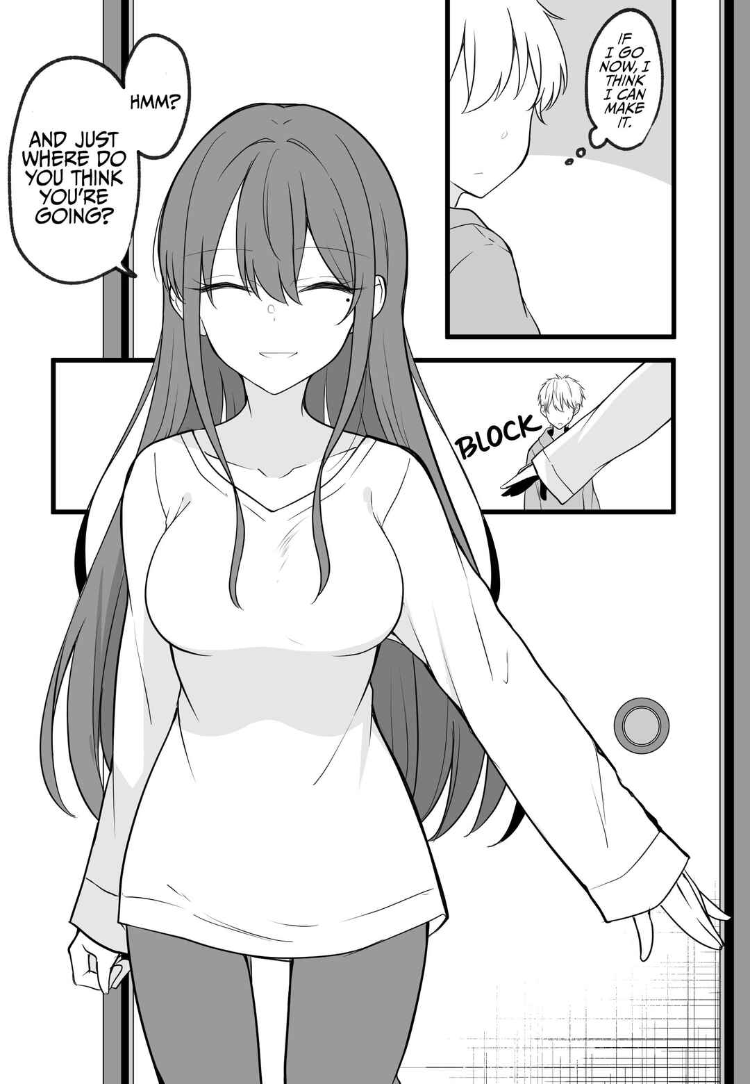 Yandere no You de Yandere ja Nai Chotto Dake Yandere na Onnanoko Chapter 9 - Page 1