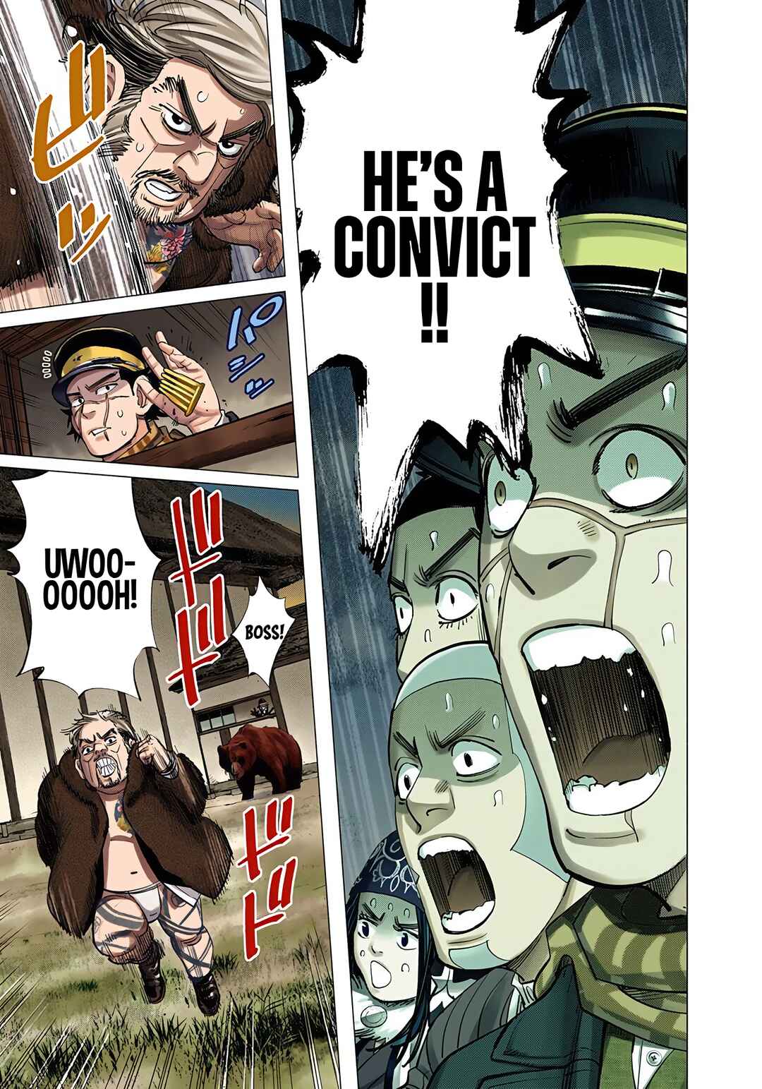 Golden Kamuy (Official Colored) Chapter 67 - Page 17
