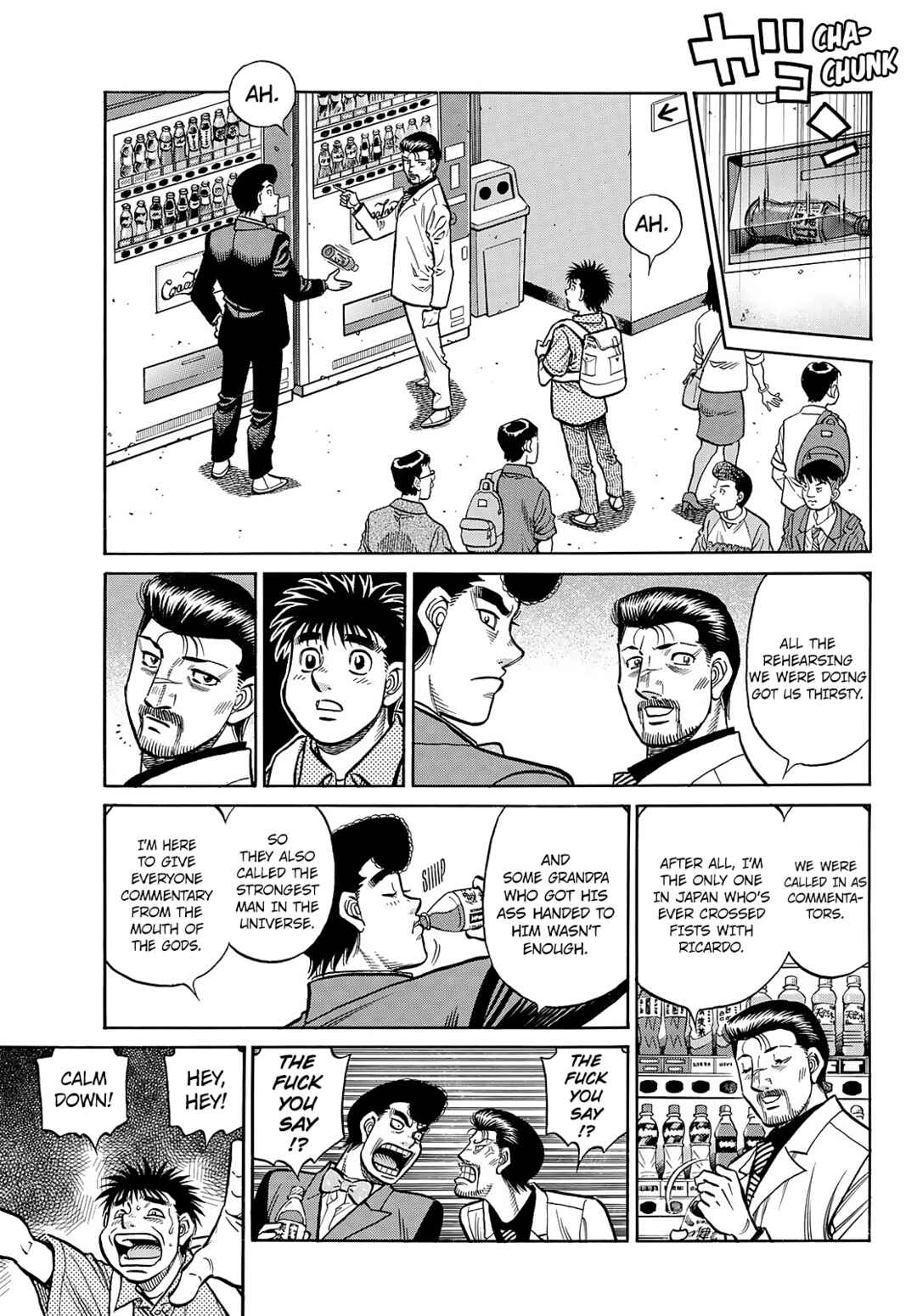 Hajime no Ippo Chapter 1493 - Page 8
