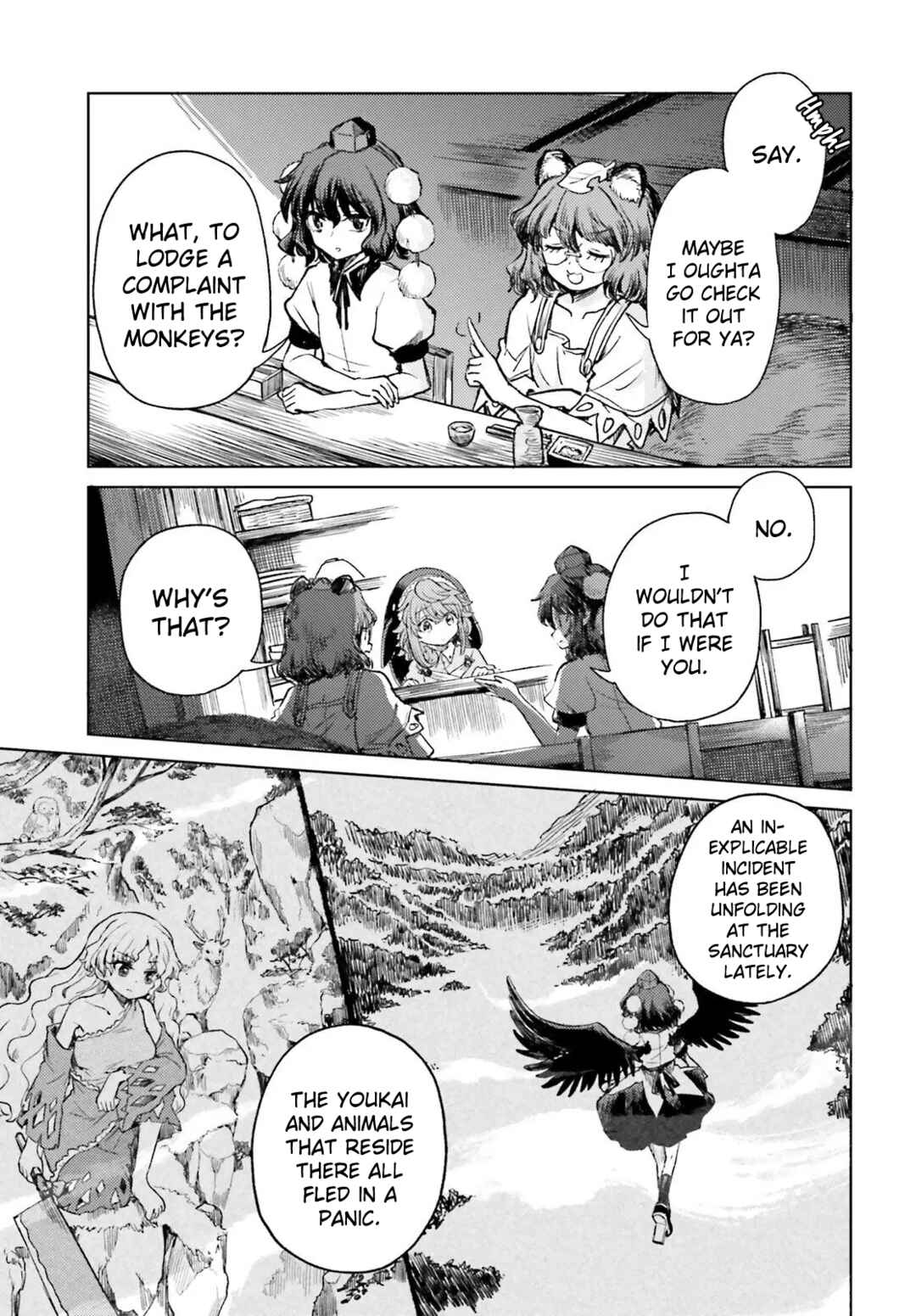 Touhou Suichouka: Lotus Eater-tachi no Suisei Chapter 71 - Page 3