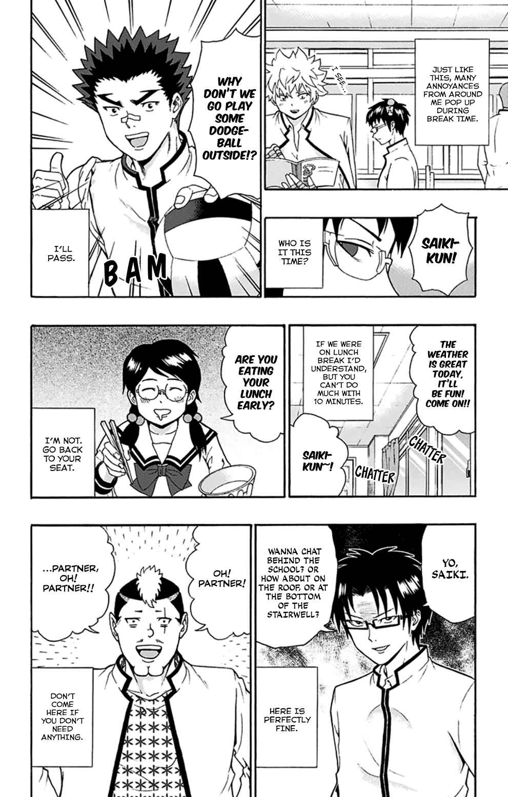 The Disastrous Life of Saiki K. Chapter 121 - Page 3