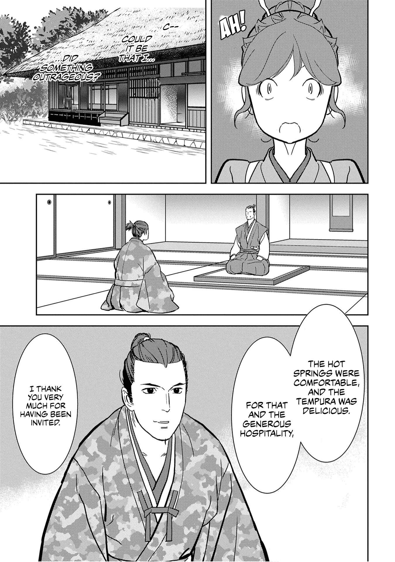 Sengoku Komachi Kuroutan Chapter 16 - Page 35