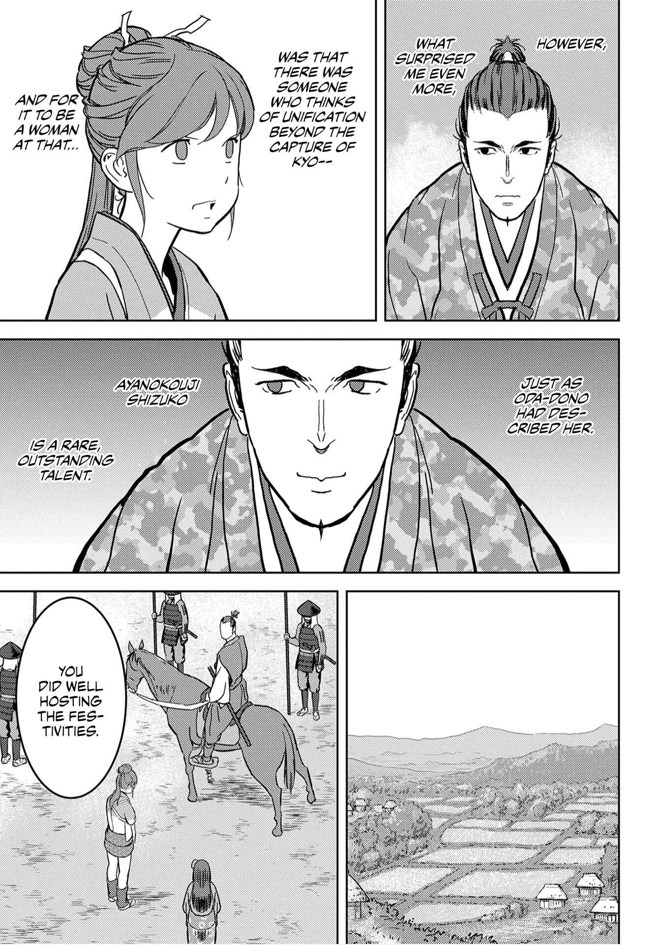 Sengoku Komachi Kuroutan Chapter 16 - Page 39