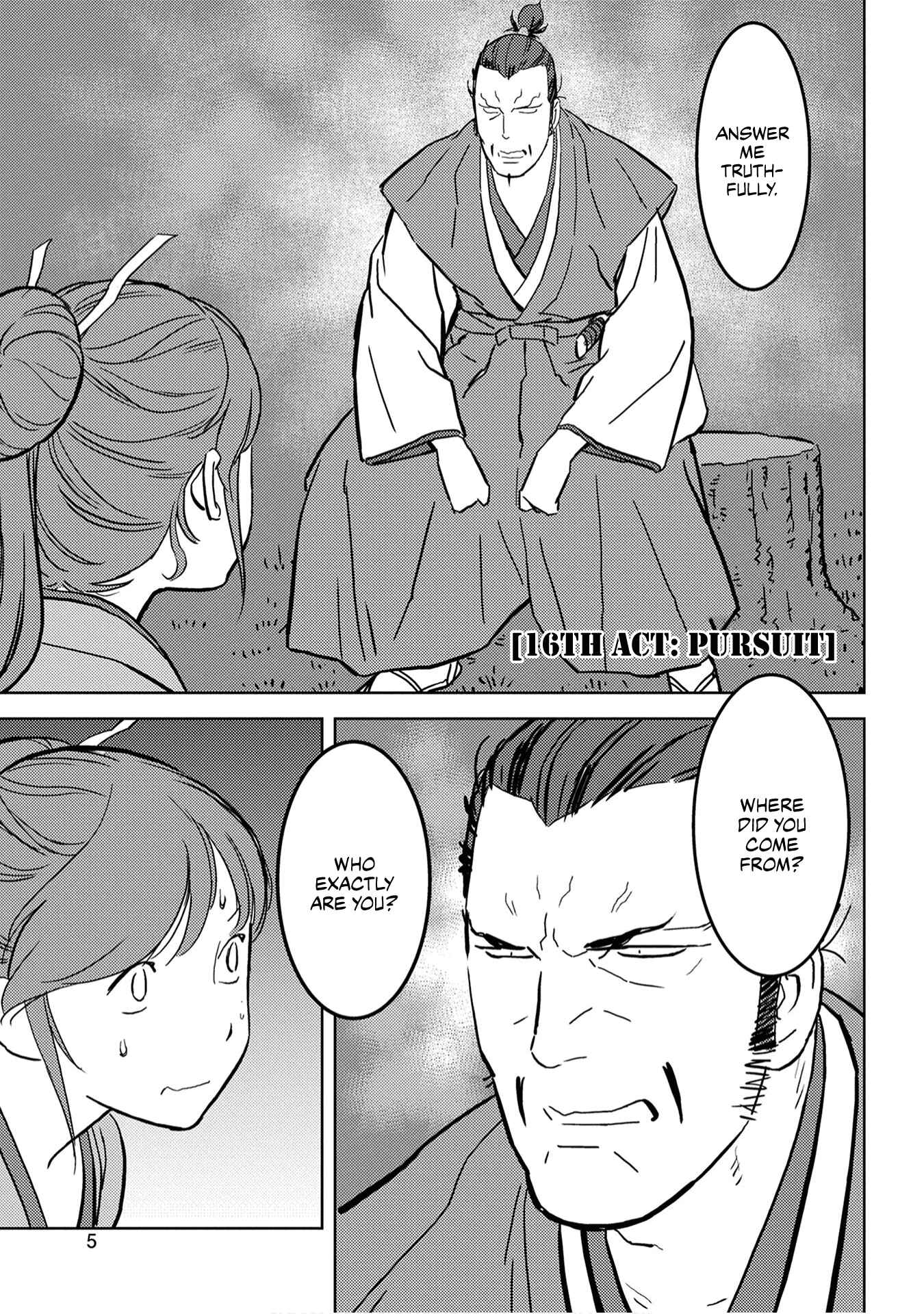 Sengoku Komachi Kuroutan Chapter 16 - Page 8