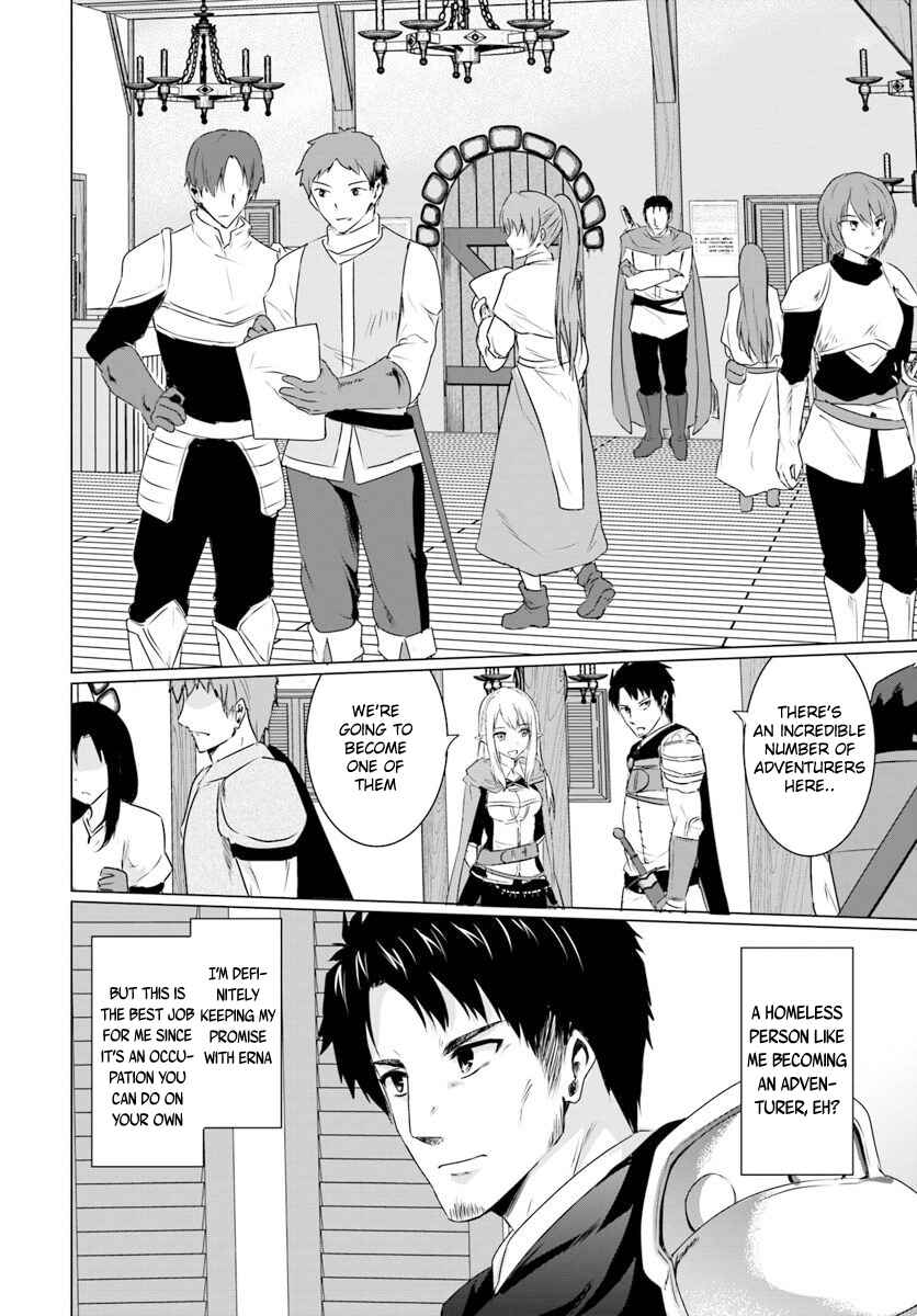 Homeless Tensei: Isekai de Jiyuusugiru Jikyuujisoku Seikatsu Chapter 7.1 - Page 9