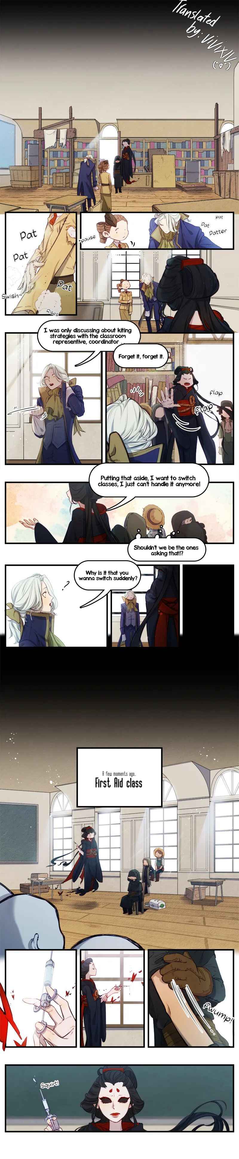 Identity V academy Chapter 8 - Page 1