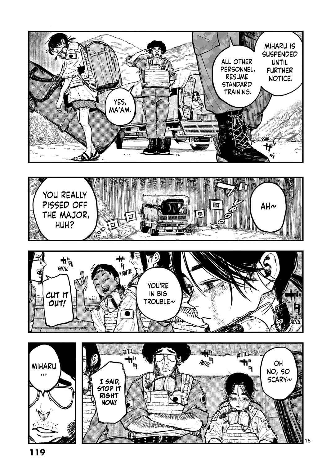 Miharu no Senjou Chapter 3 - Page 15