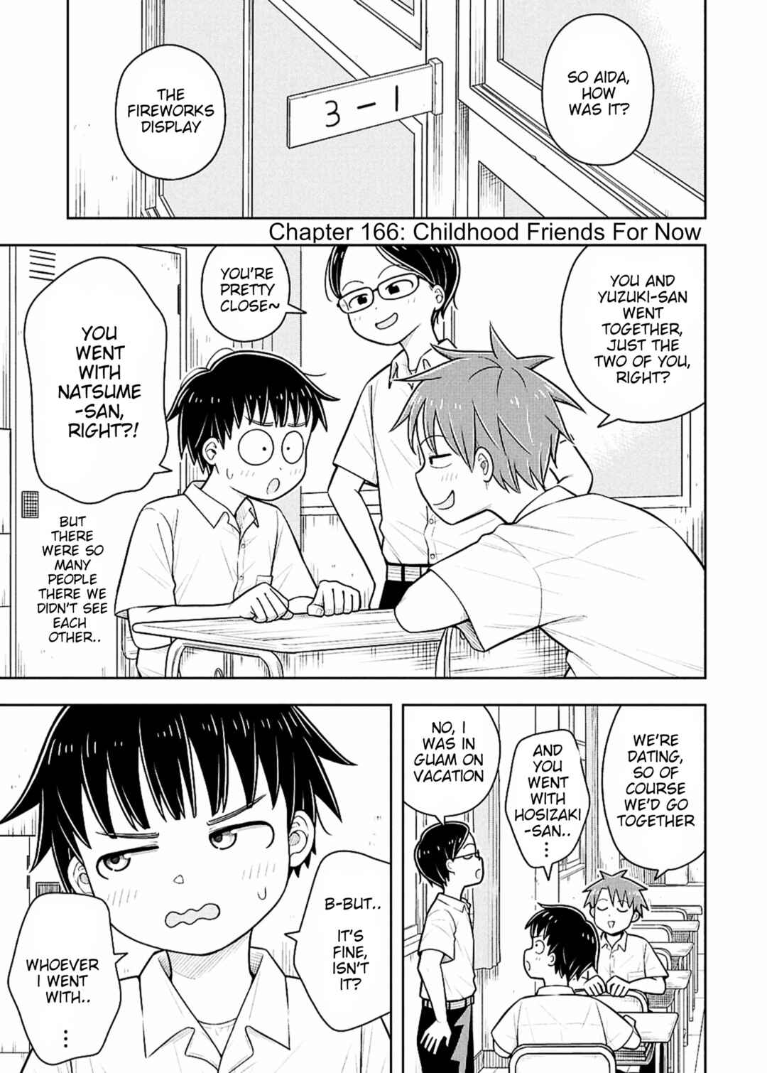 Kyou kara Hajimeru Osananajimi Chapter 166 - Page 1