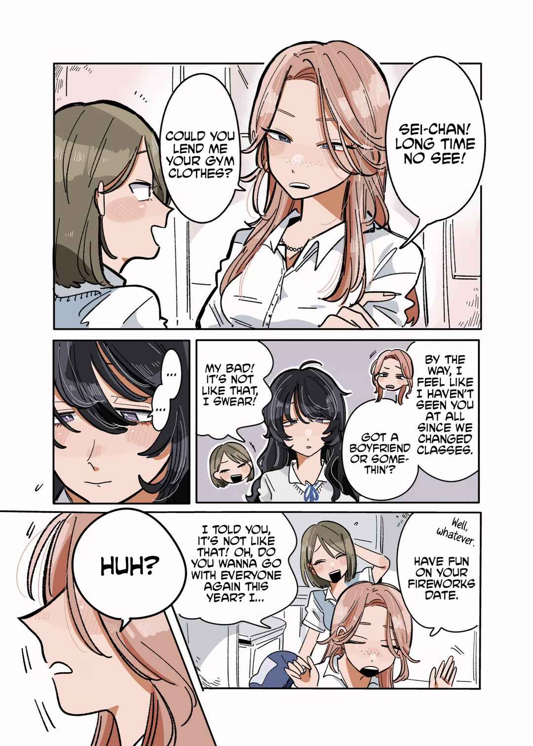 My New Friend Wasn't What I Expected Chapter 14 - Page 2