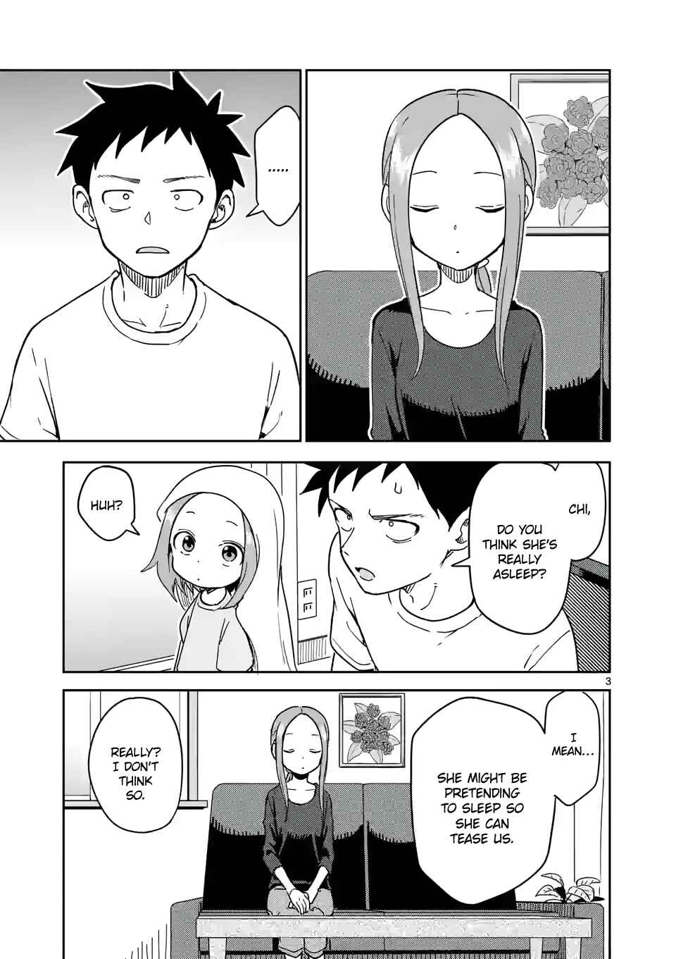Karakai Jouzu no (Moto) Takagi-san Chapter 243 - Page 3