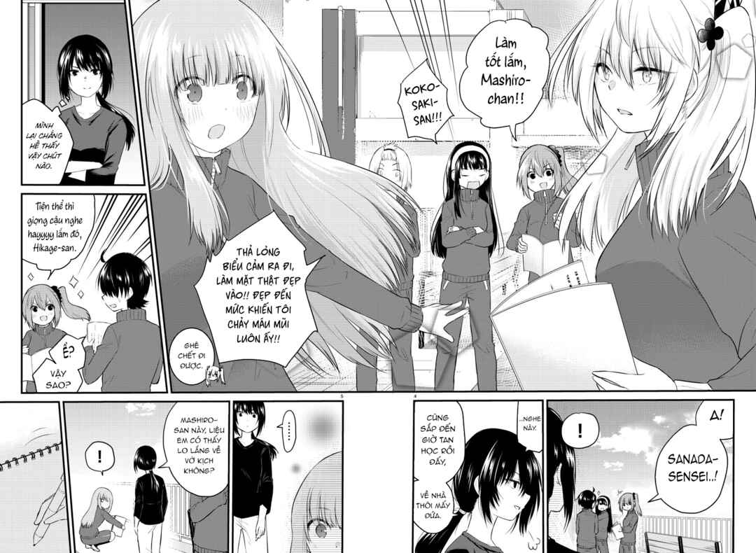 Koe ga dasenai Shoujo wa "Kanojo ga Yasashisugiru" to Omotte iru Chapter 50 - Page 5