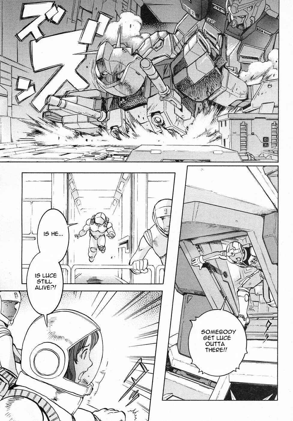 Mobile Suit Gundam Gaiden REBELLION: Space, at the End of a Flash... Chapter 6 - Page 12