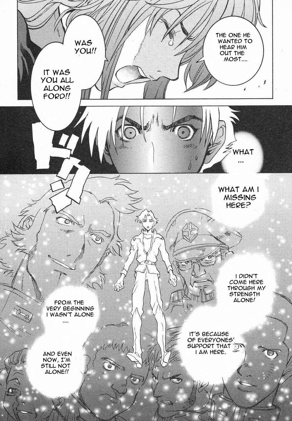 Mobile Suit Gundam Gaiden REBELLION: Space, at the End of a Flash... Chapter 6 - Page 35