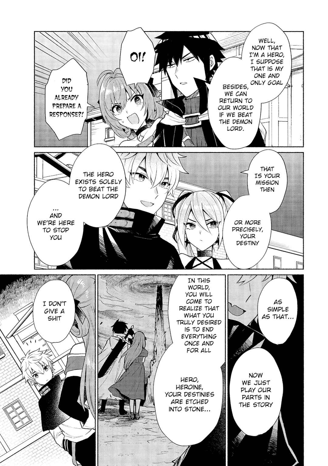 Tensei Shitara Ore ga Heroine de Aitsu ga Yuusha Datta Chapter 14 - Page 11