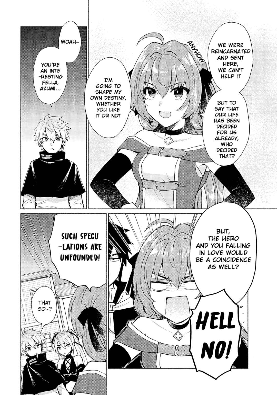 Tensei Shitara Ore ga Heroine de Aitsu ga Yuusha Datta Chapter 14 - Page 12