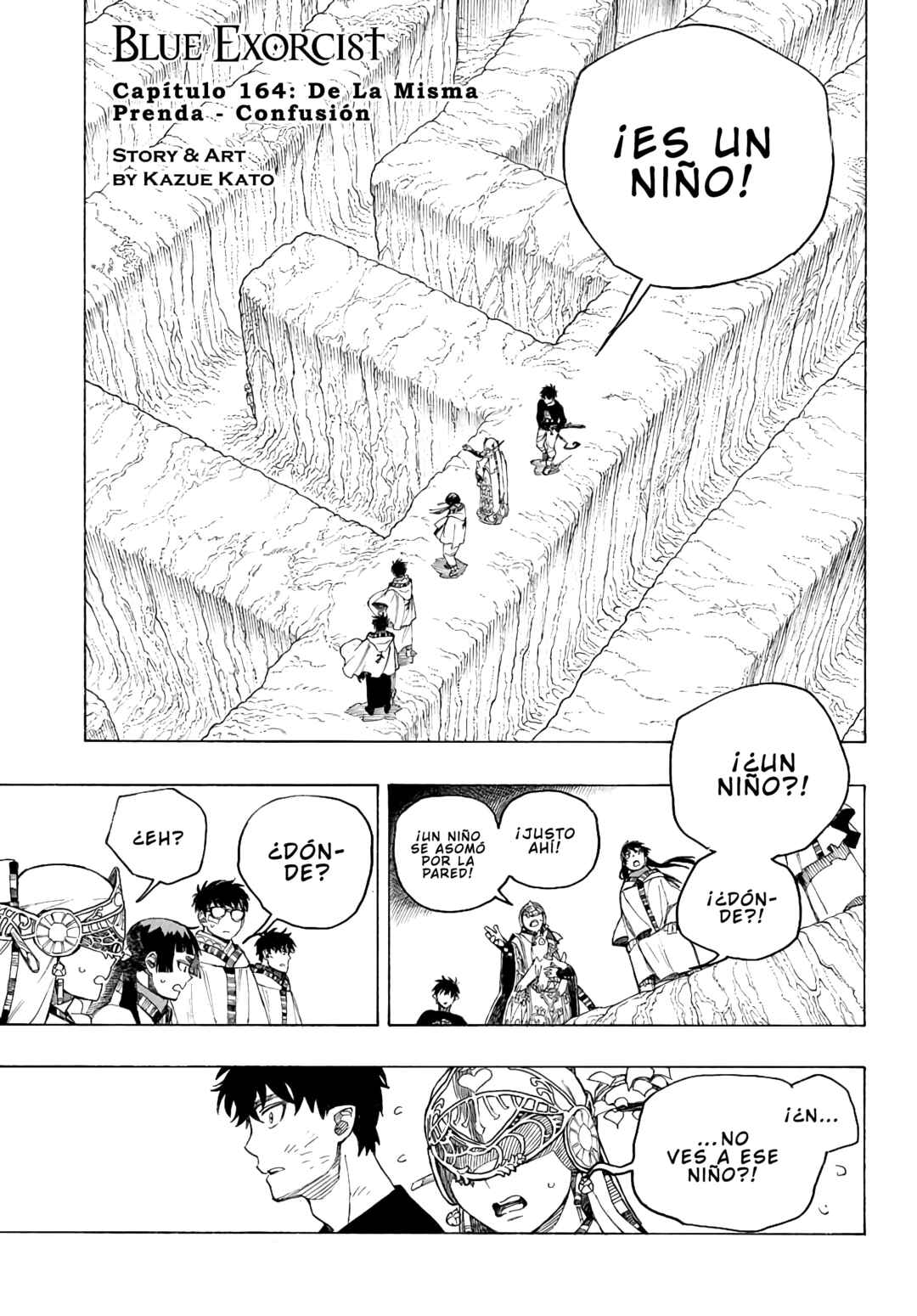 Ao no Exorcist Chapter 164 - Page 3