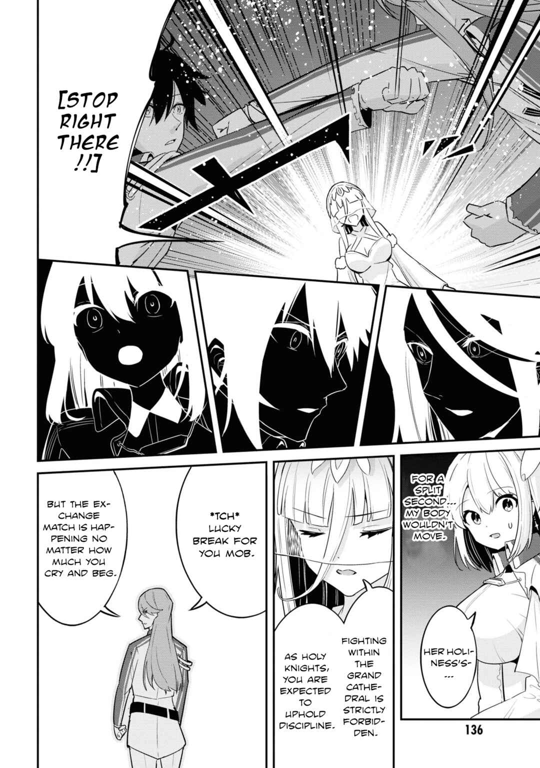 Seikishi ni Natta kedo Danchou no Oppai ga Sugosugite Kokoro ga Kiyomerarenai Chapter 6 - Page 14