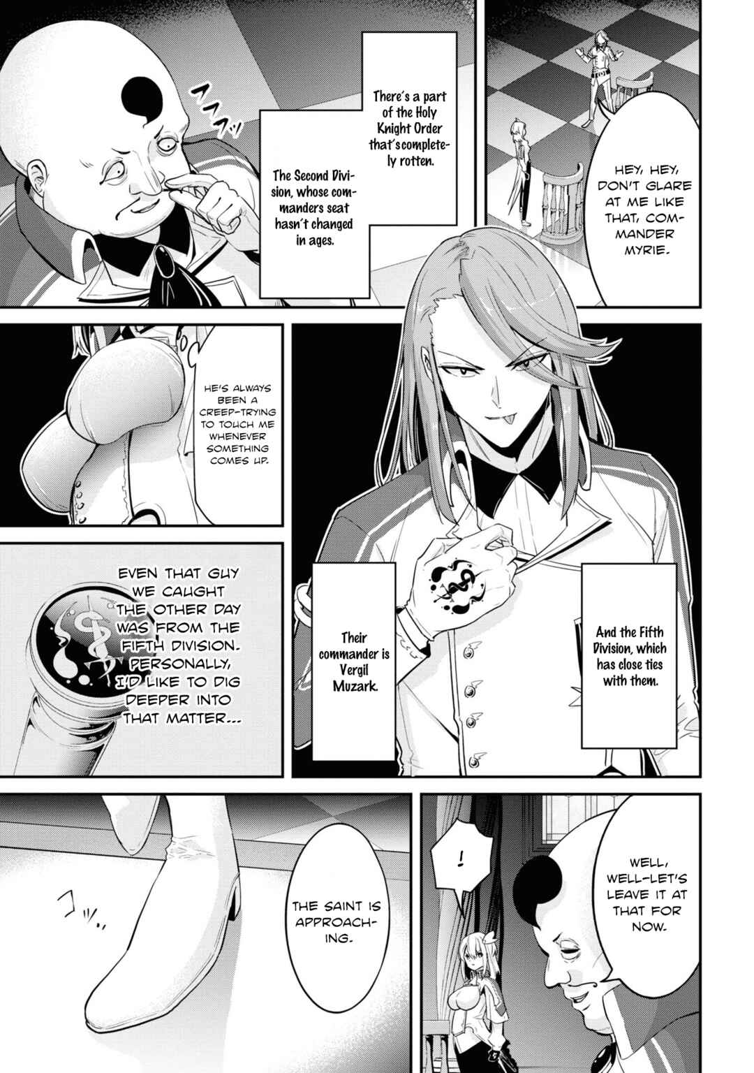Seikishi ni Natta kedo Danchou no Oppai ga Sugosugite Kokoro ga Kiyomerarenai Chapter 6 - Page 3