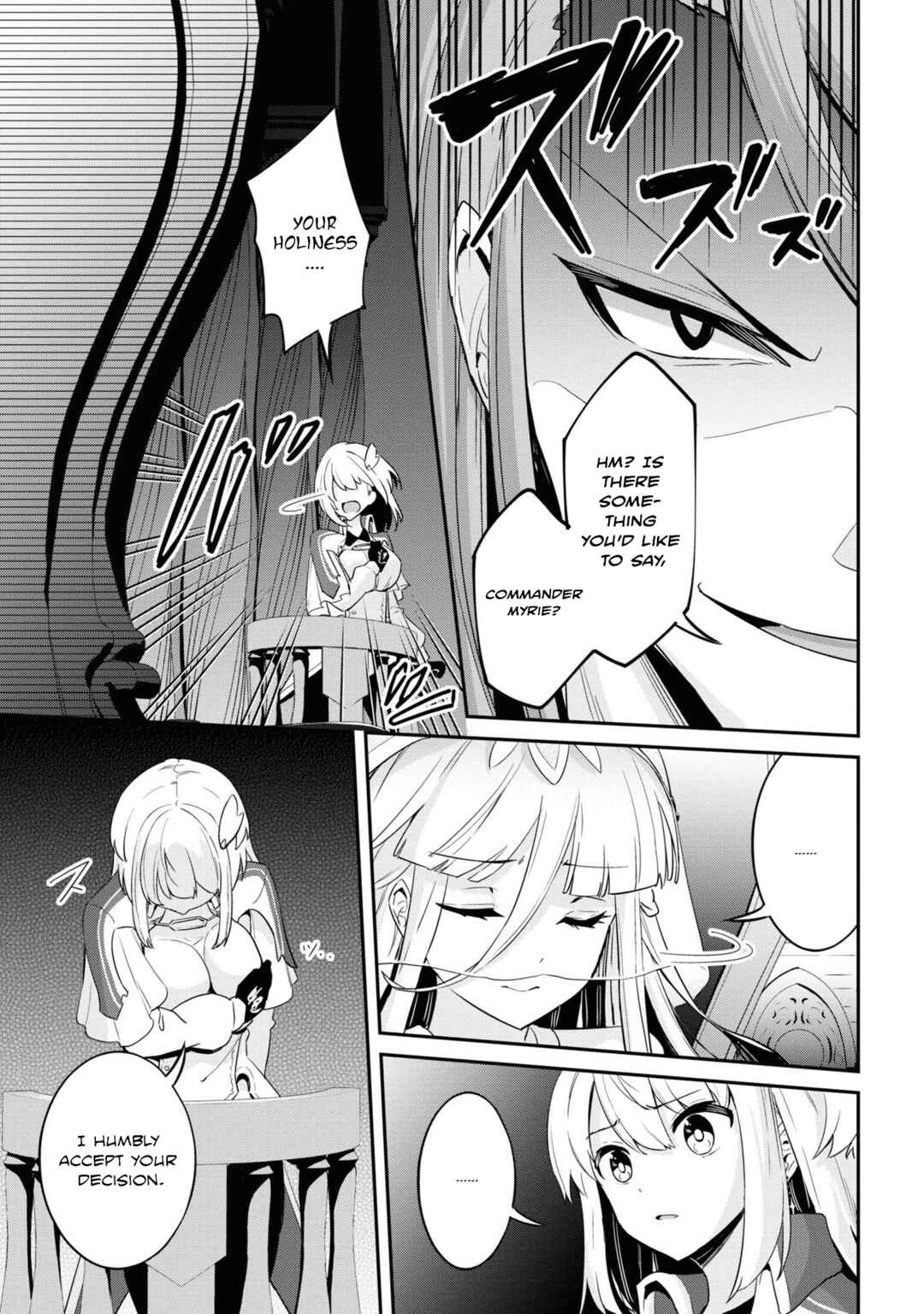 Seikishi ni Natta kedo Danchou no Oppai ga Sugosugite Kokoro ga Kiyomerarenai Chapter 6 - Page 9