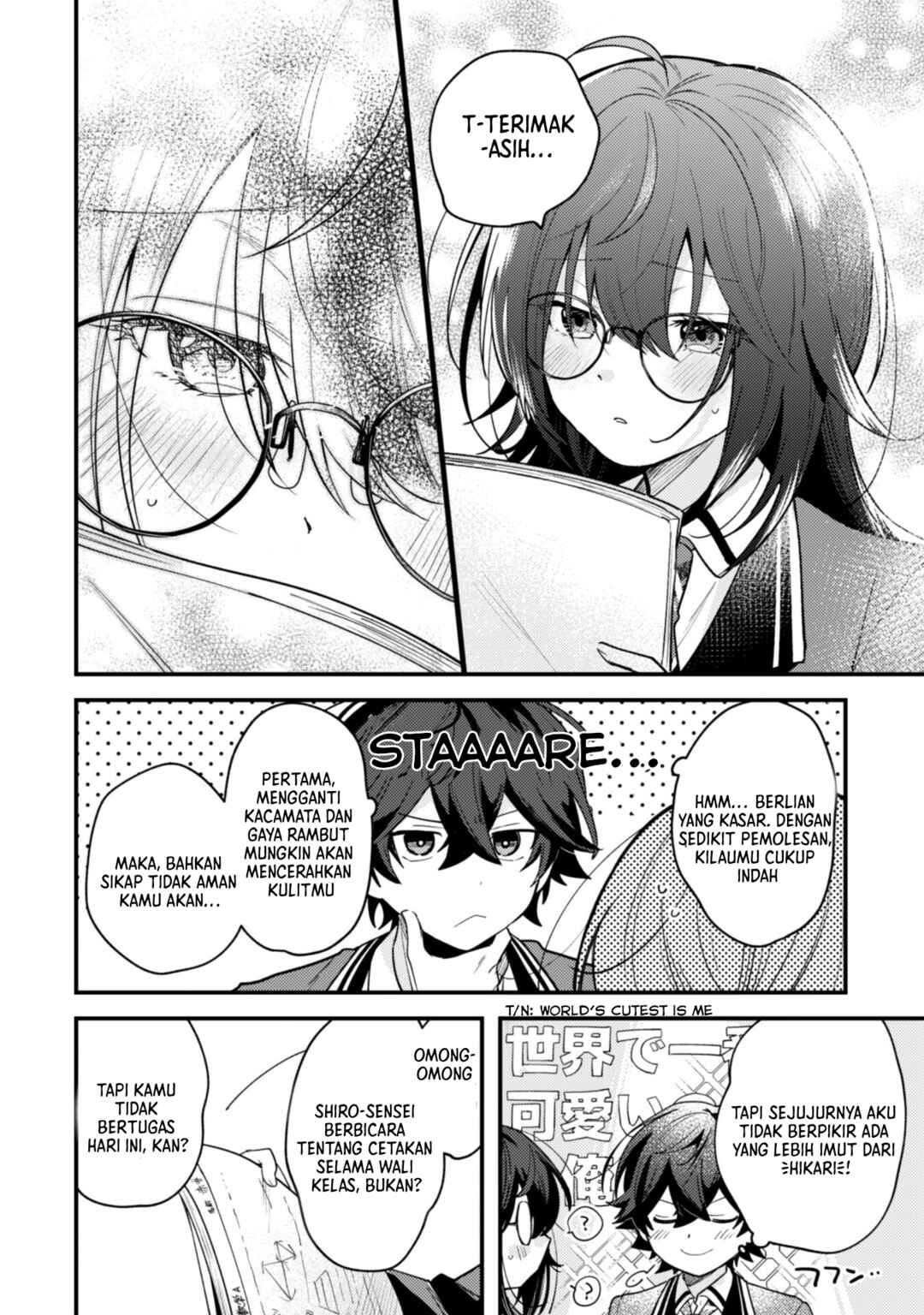 Sekai de Ichiban "Kawaii" Amamiya-san, Nibanme wa Ore Chapter 1 - Page 24