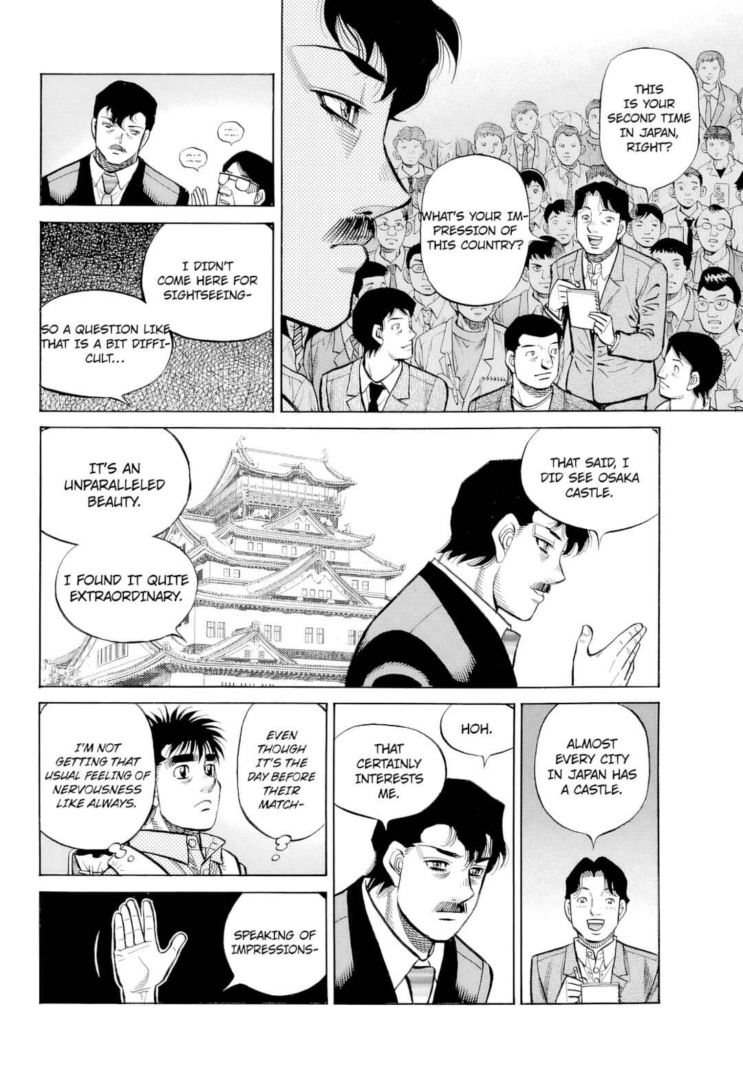 Hajime no Ippo Chapter 1488 - Page 6