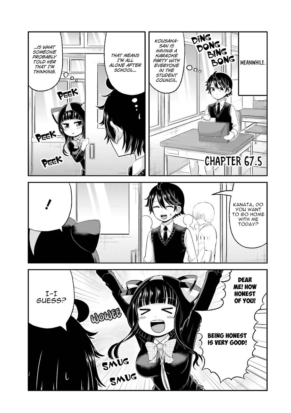 Boku no Kanojo ga Majime Sugiru Shojo Bitch na Ken Chapter 67.5 - Page 2