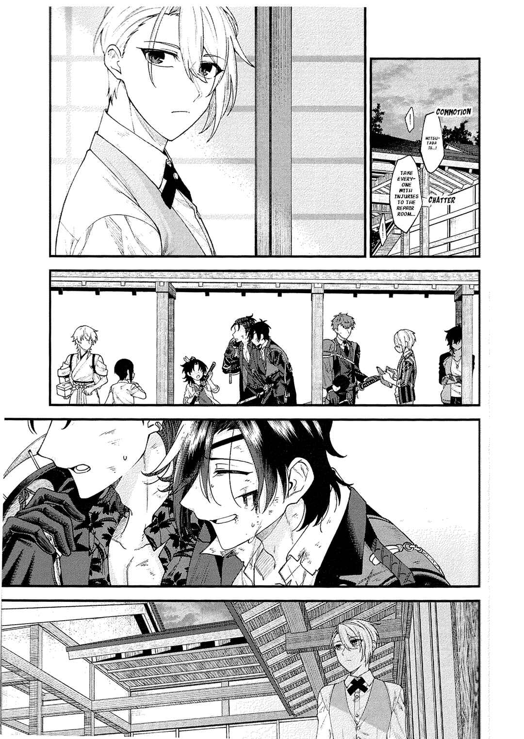 Touken Ranbu - Chougi-kun no Hitori Gohan Chapter ? - Page 36