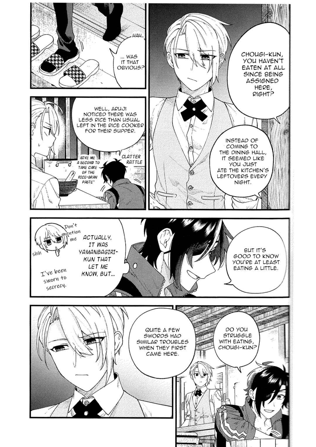 Touken Ranbu - Chougi-kun no Hitori Gohan Chapter ? - Page 6