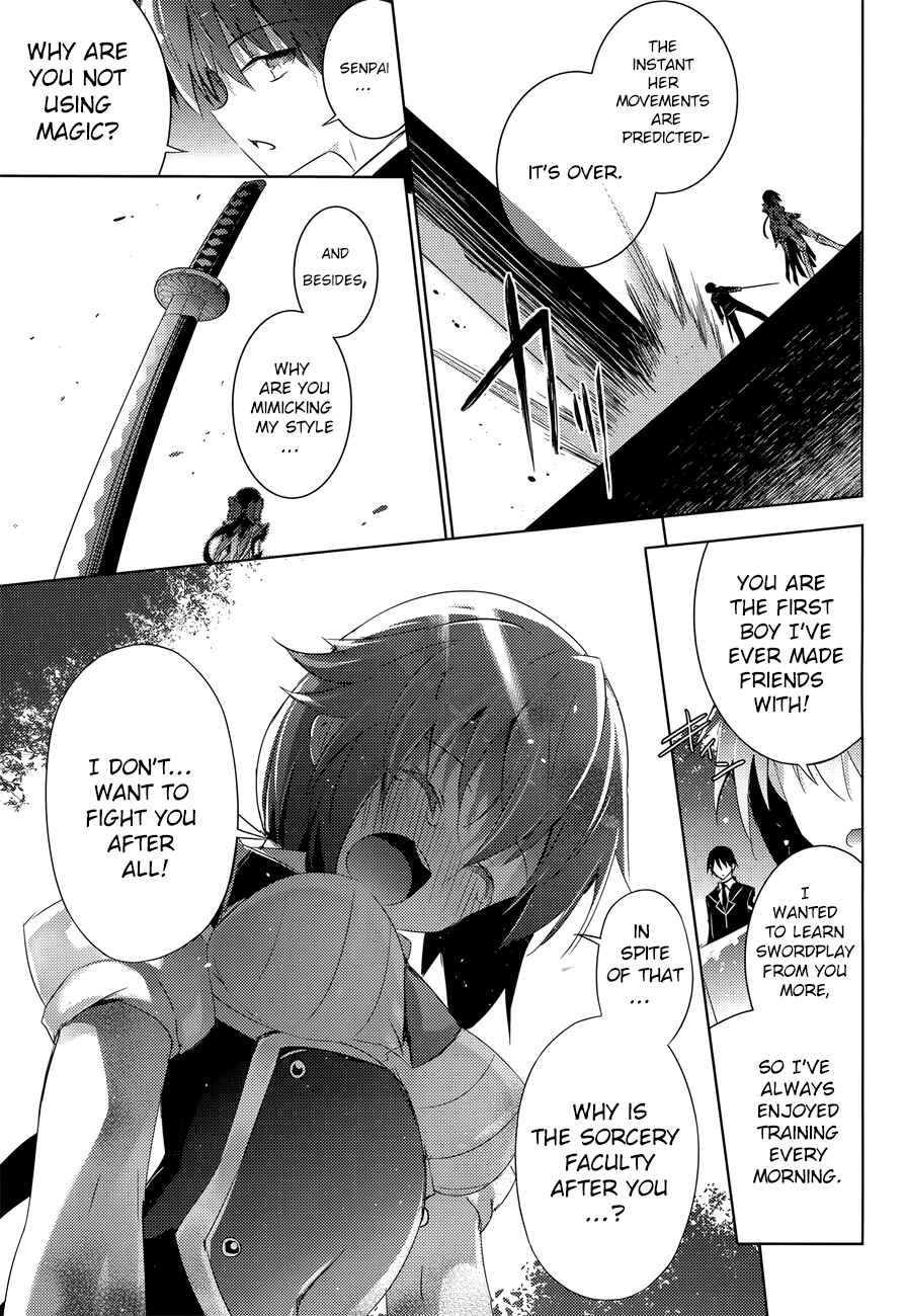 Magika no Kenshi to Shoukan Maou Chapter 31 - Page 8