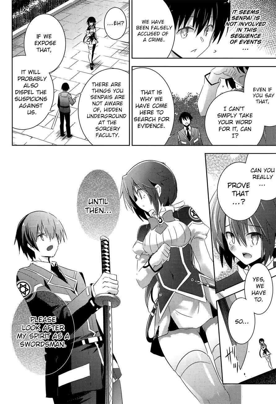 Magika no Kenshi to Shoukan Maou Chapter 31 - Page 9