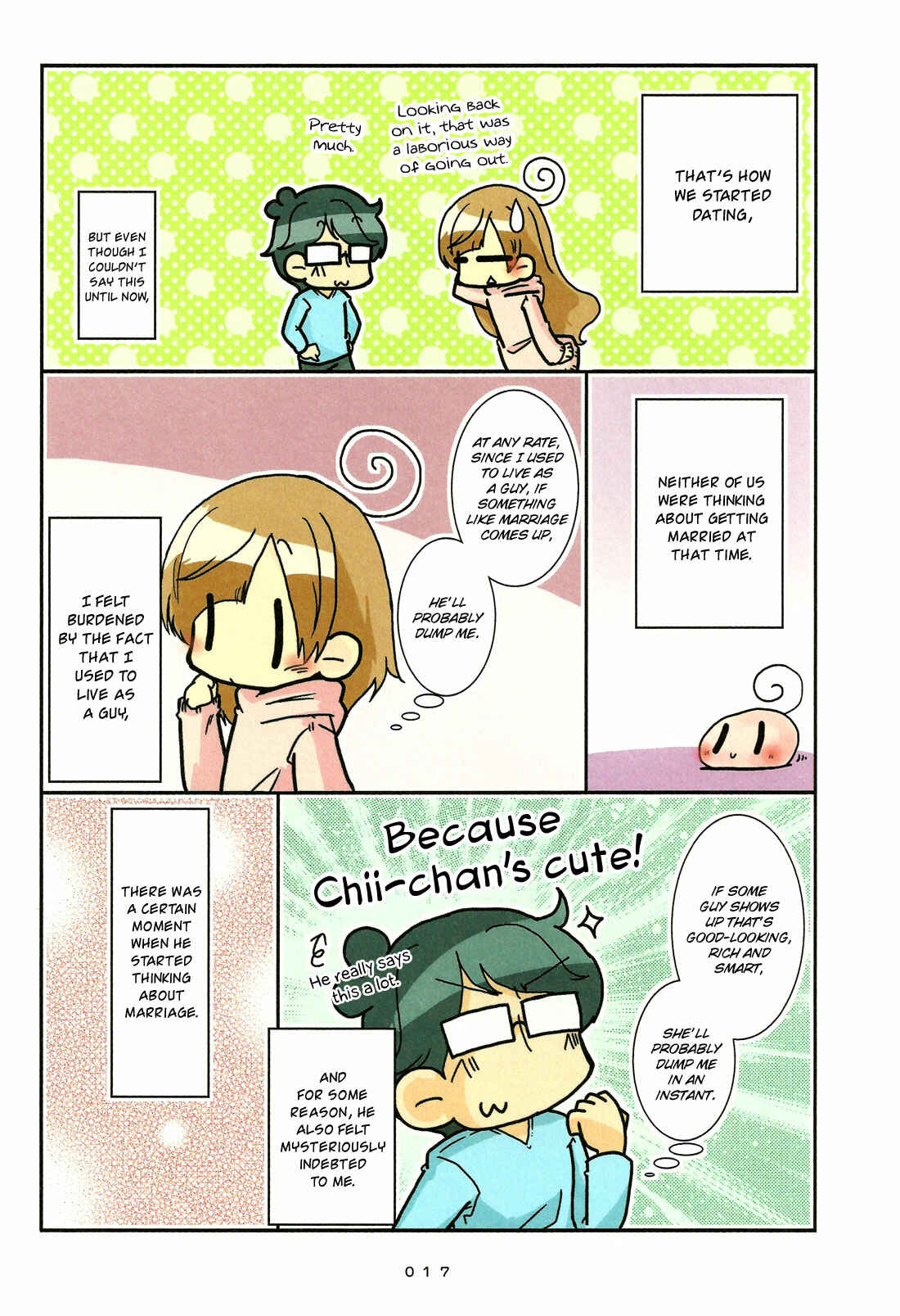 Hanayome wa Motodanshi. Chapter 1 - Page 20