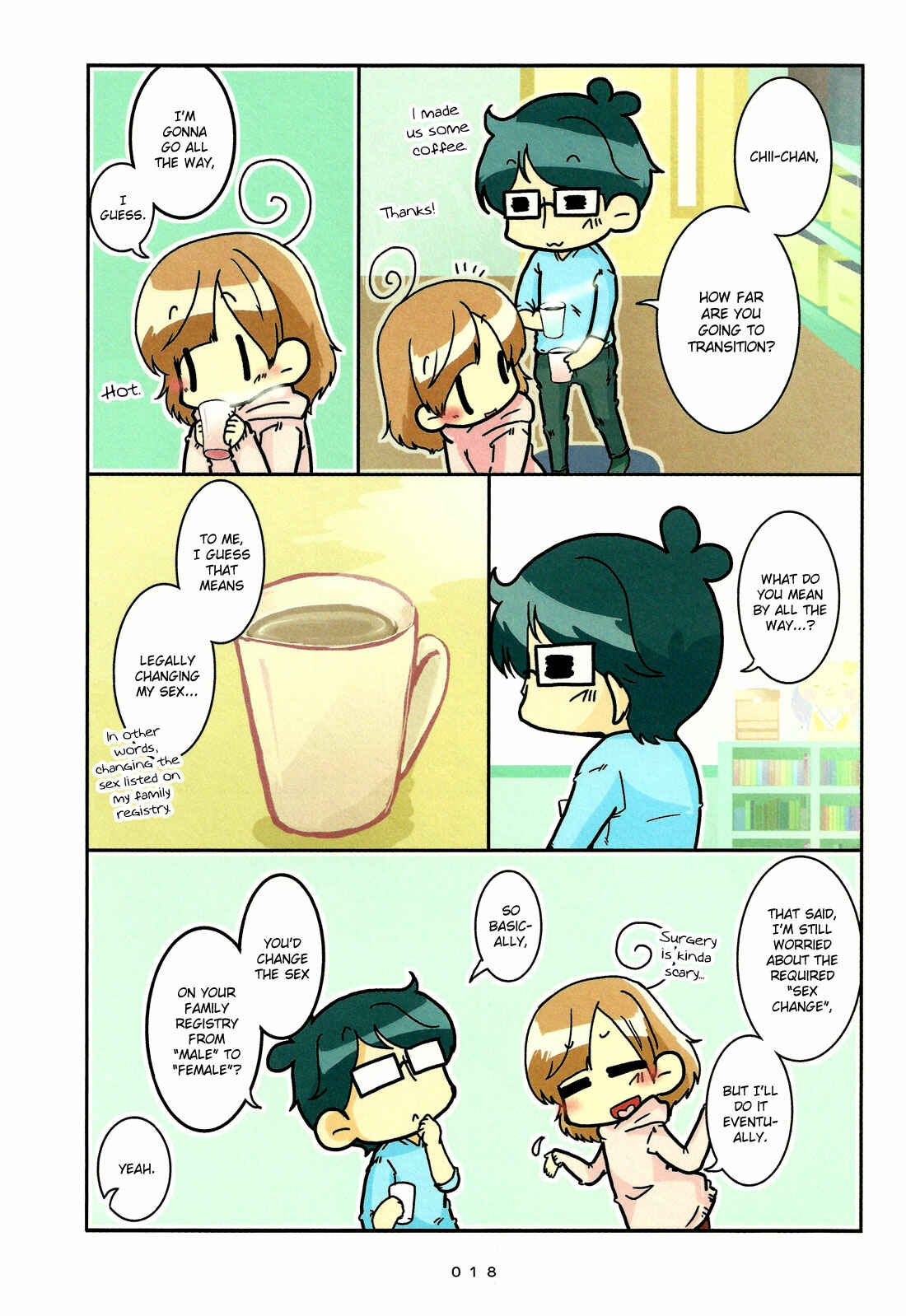 Hanayome wa Motodanshi. Chapter 1 - Page 21