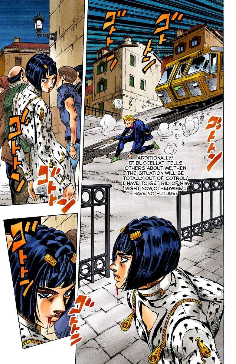 JoJo no Kimyou na Bouken: Part 5 - Ougon no Kaze Color-ban Chapter 7 - Page 14