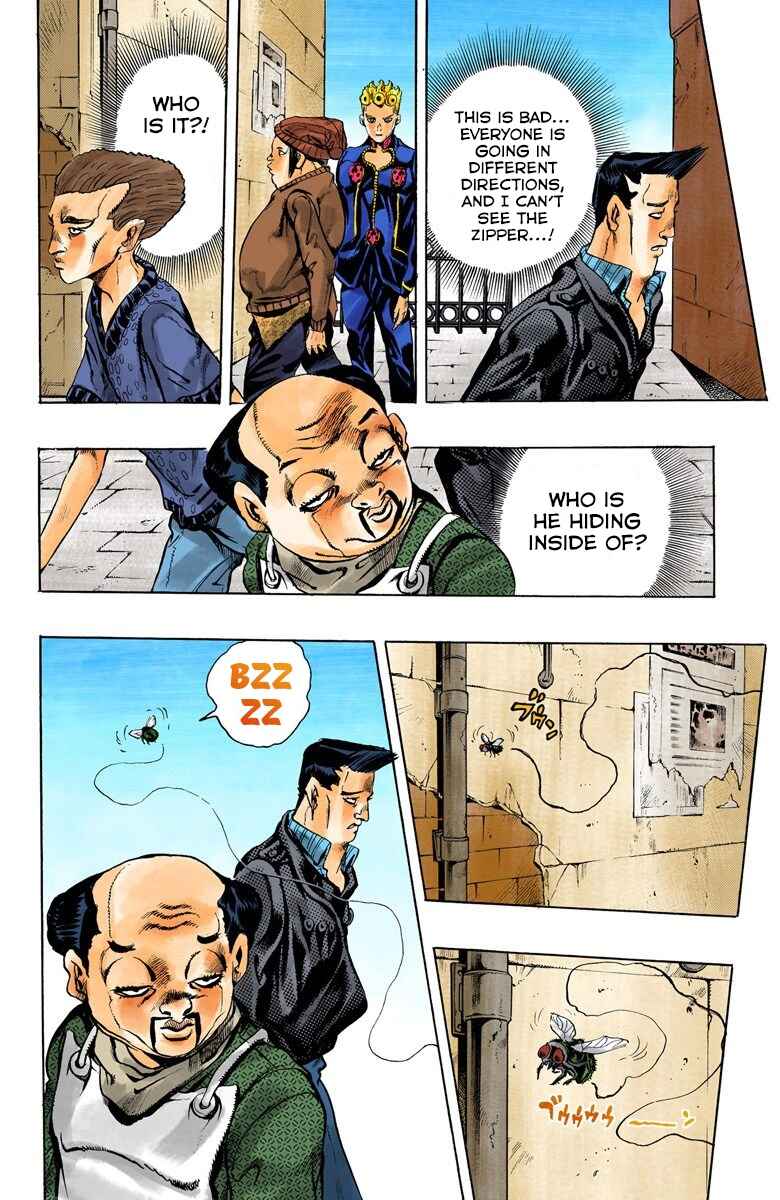 JoJo no Kimyou na Bouken: Part 5 - Ougon no Kaze Color-ban Chapter 7 - Page 17