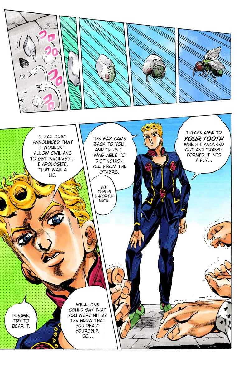JoJo no Kimyou na Bouken: Part 5 - Ougon no Kaze Color-ban Chapter 7 - Page 20