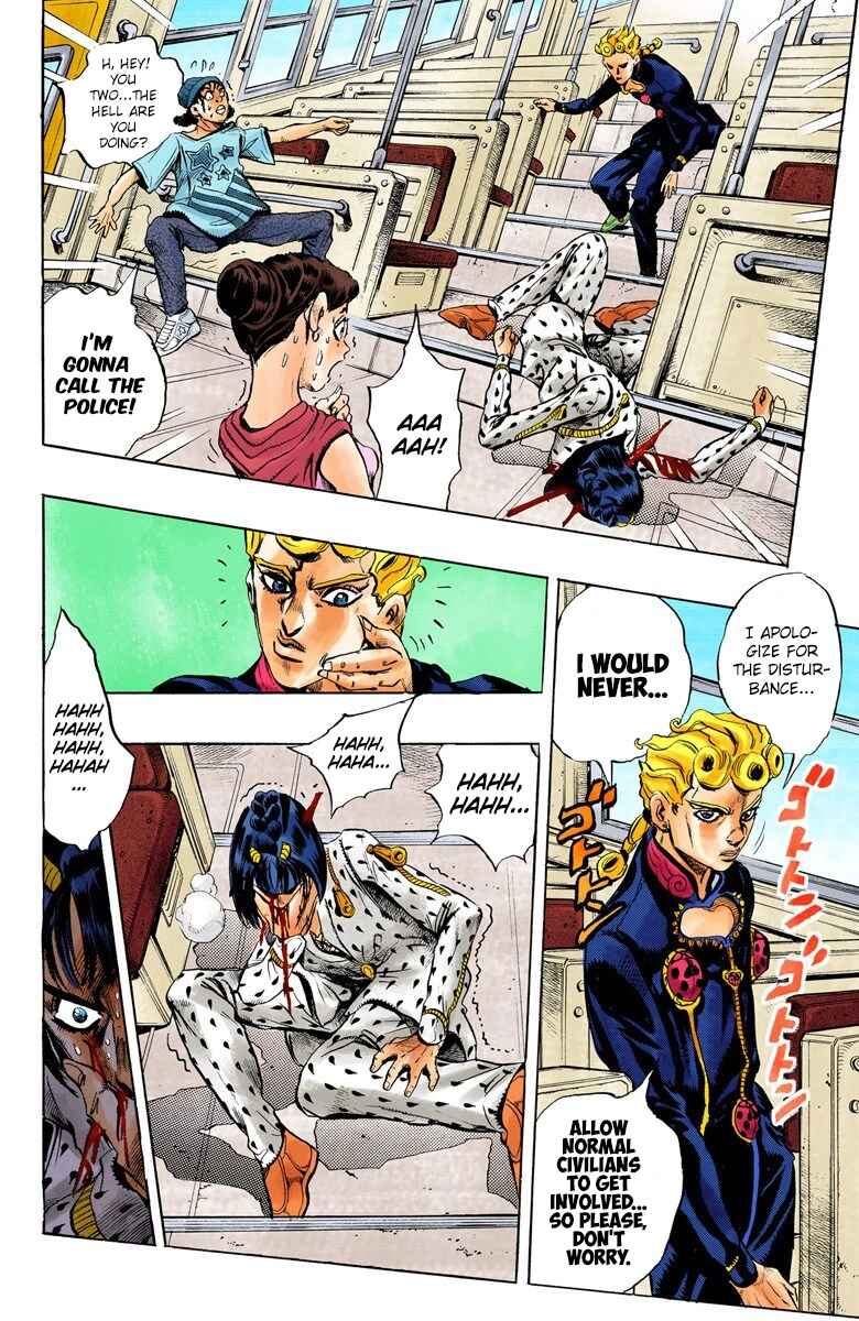JoJo no Kimyou na Bouken: Part 5 - Ougon no Kaze Color-ban Chapter 7 - Page 5