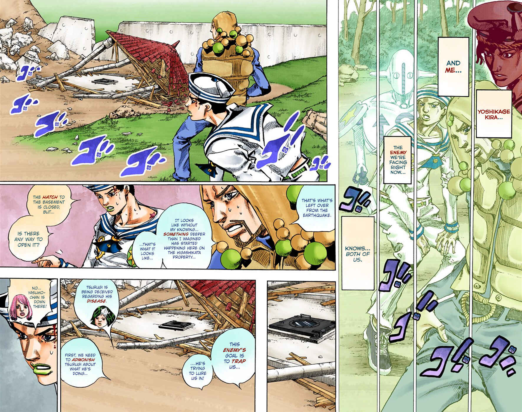JoJo no Kimyou na Bouken: Part 8 - JoJolion Color-ban Chapter 28 - Page 17