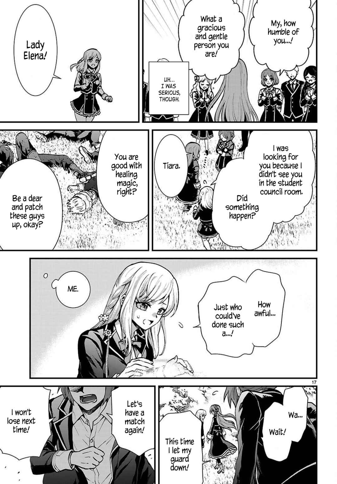 Danshi Koukousei, Otome Game no Akuyaku Reijou ni Tensei Suru. Chapter 4 - Page 16