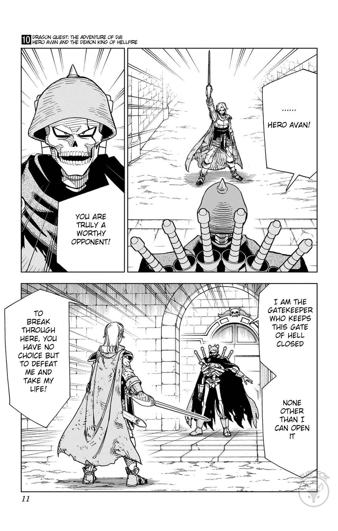 Dragon Quest: The Great Adventure of Dai - Avan the Brave and the Demon King of Hellfire Chapter 37 - Page 10