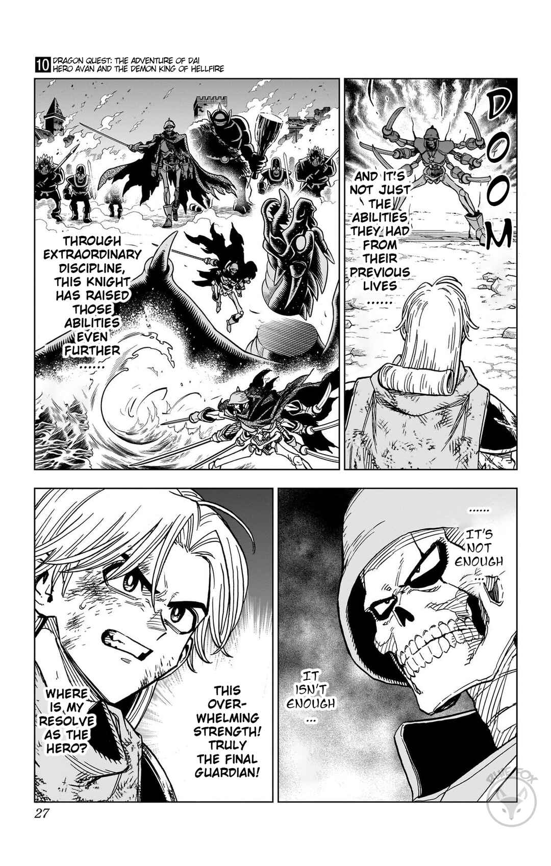Dragon Quest: The Great Adventure of Dai - Avan the Brave and the Demon King of Hellfire Chapter 37 - Page 26