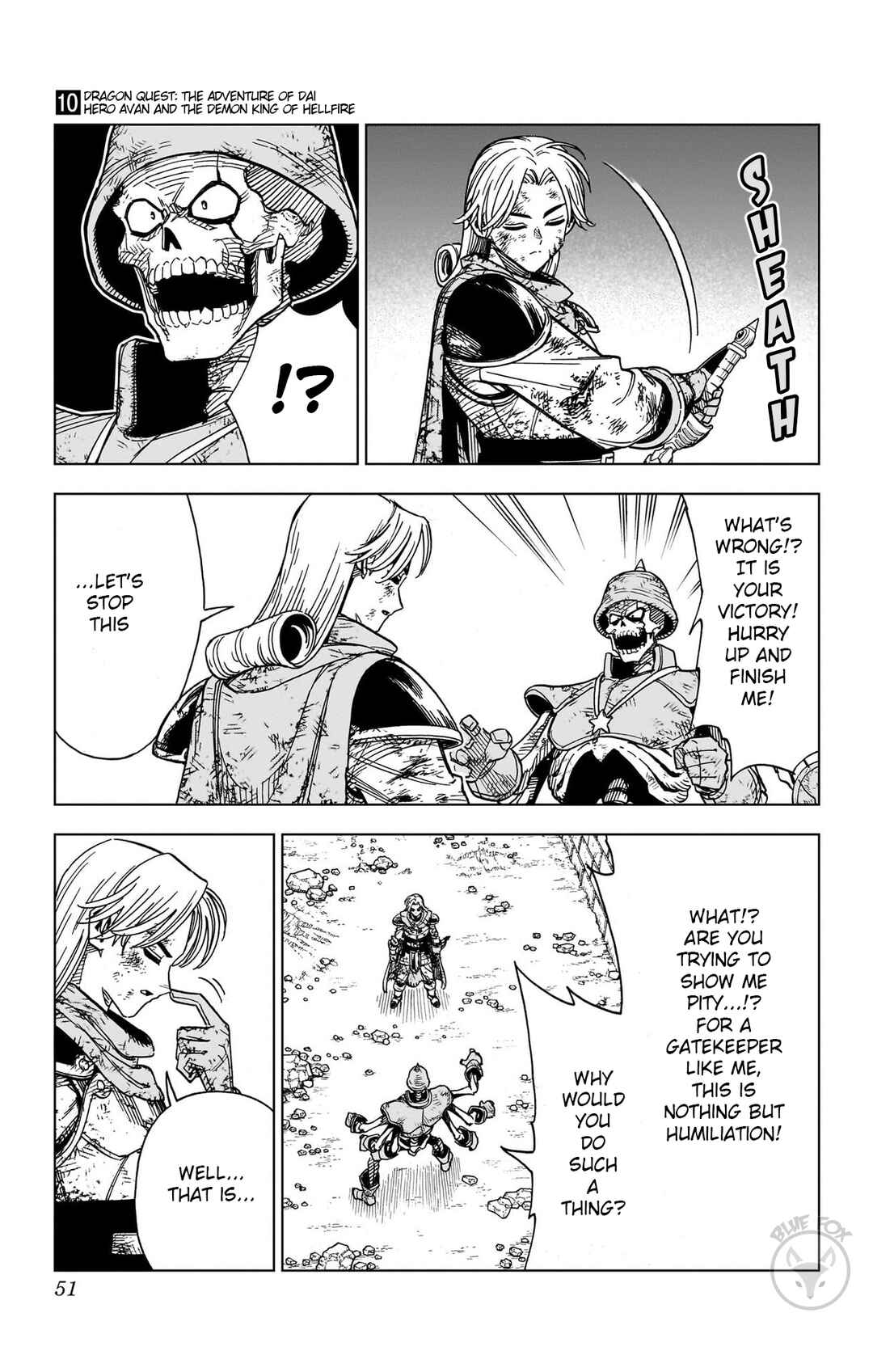 Dragon Quest: The Great Adventure of Dai - Avan the Brave and the Demon King of Hellfire Chapter 37 - Page 49