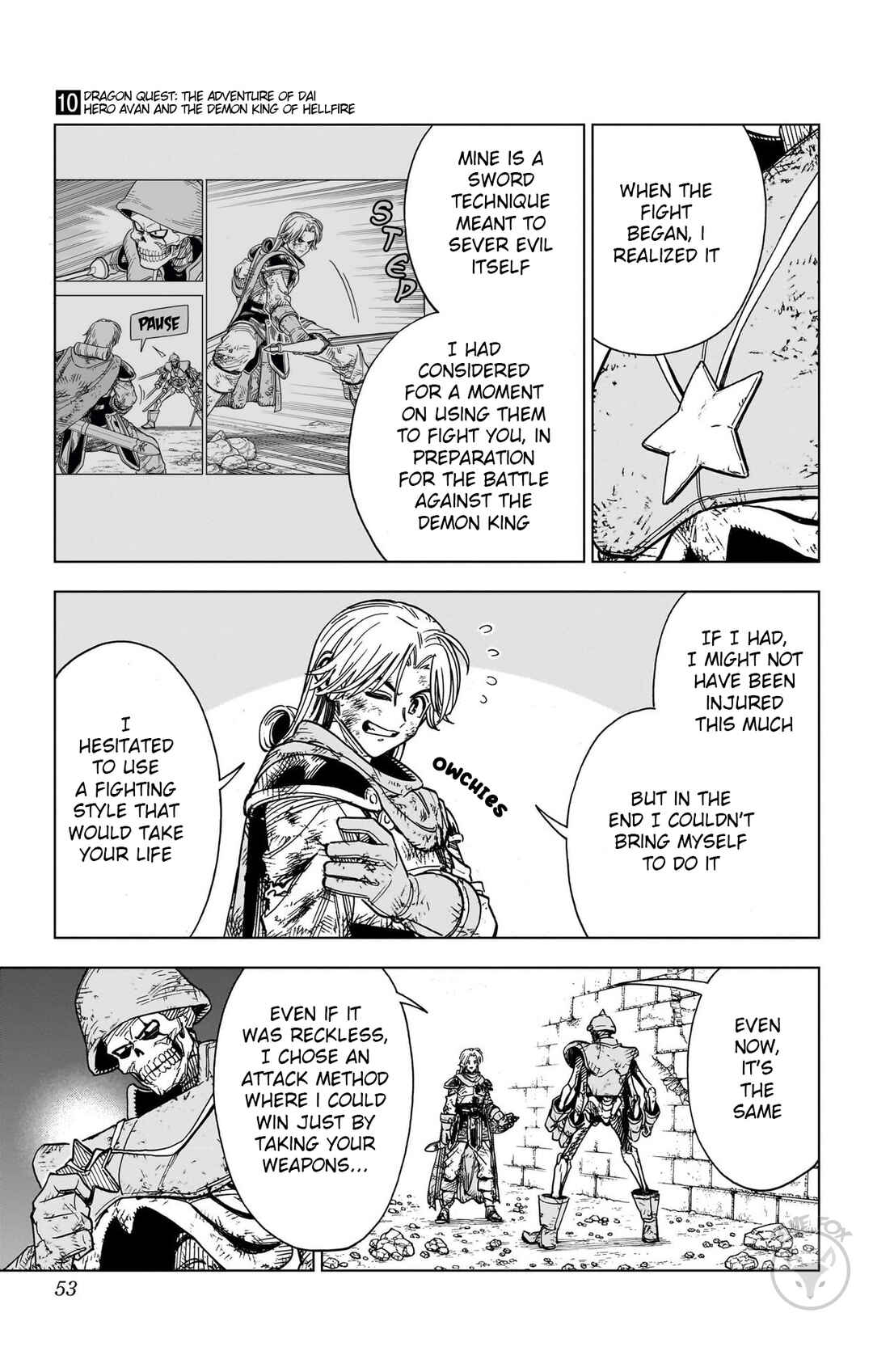 Dragon Quest: The Great Adventure of Dai - Avan the Brave and the Demon King of Hellfire Chapter 37 - Page 51