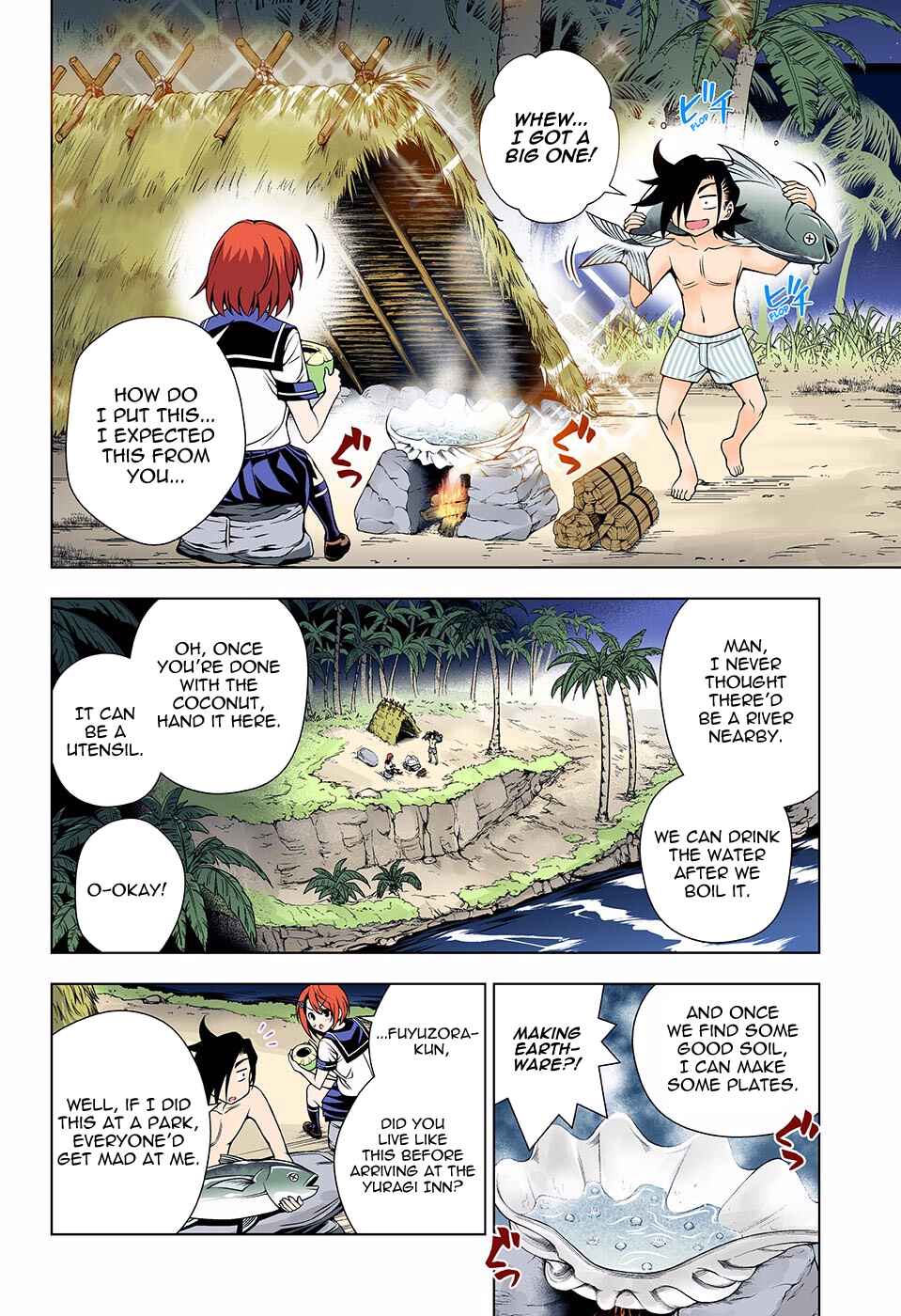 Yuragi-sou no Yuuna-san (Official Colored) Chapter 116 - Page 8