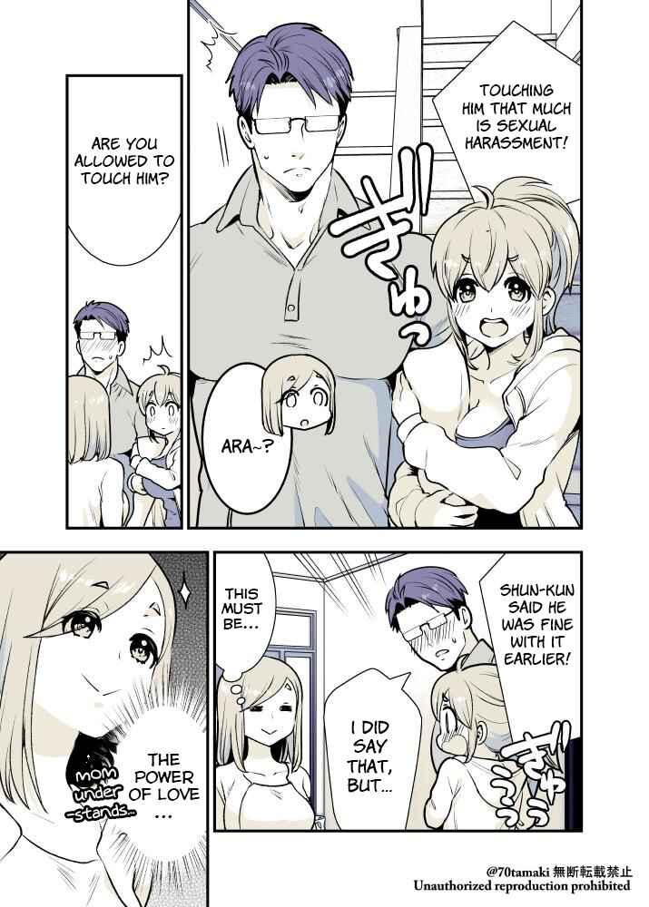 Osananajimi ga Hisabisa ni Saikai Shitara Otagai Kyonyuu ni Natteta Chapter 6 - Page 2