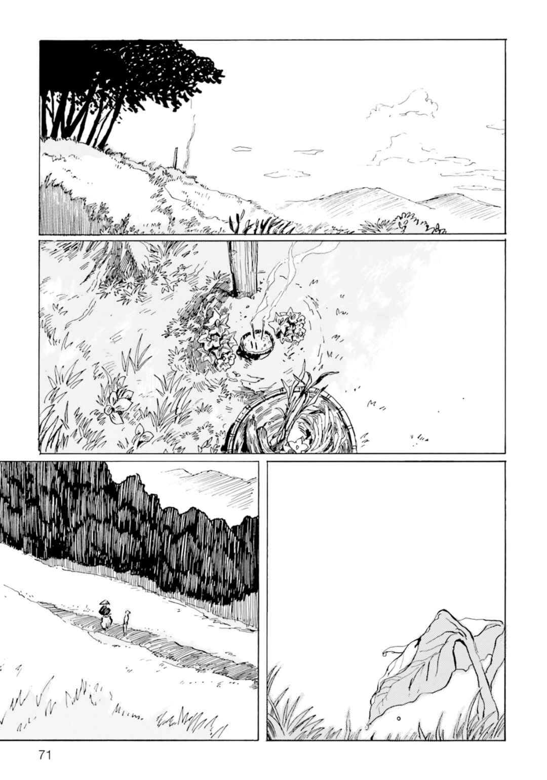 Tenrai-sama to Ningen no Heso: Hirako Waka Shoki Sakuhinshū Chapter 1 - Page 72