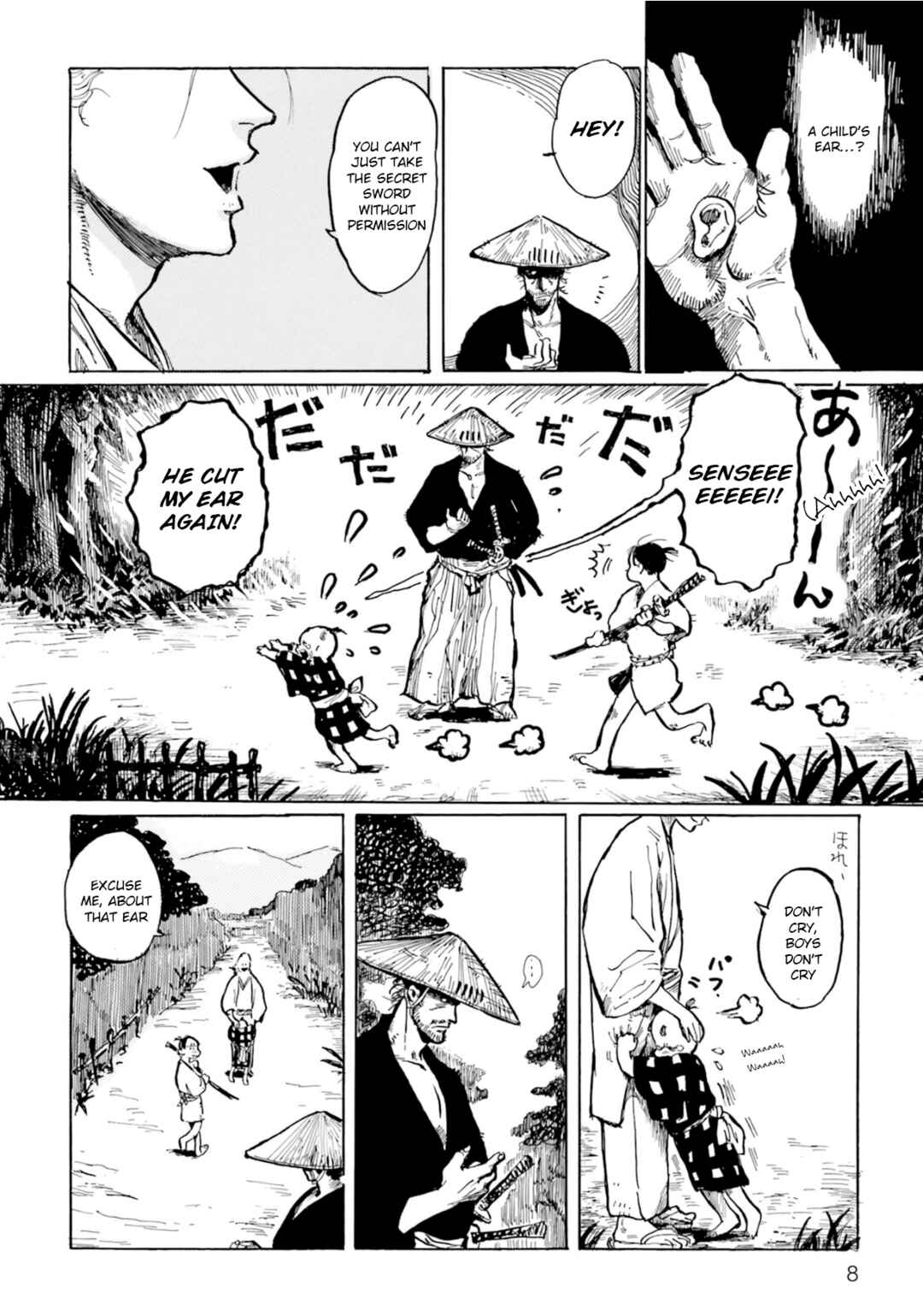 Tenrai-sama to Ningen no Heso: Hirako Waka Shoki Sakuhinshū Chapter 1 - Page 9