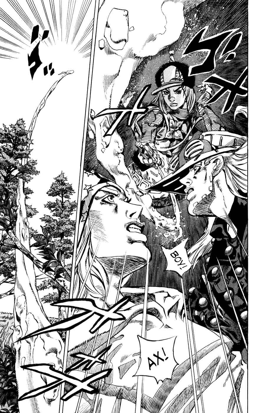 JoJo no Kimyou na Bouken: Part 7 - Steel Ball Run Chapter 34 - Page 19