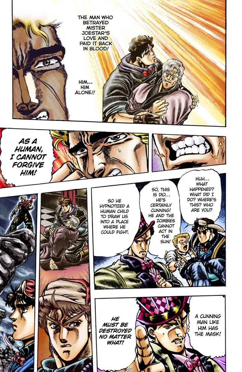 JoJo no Kimyou na Bouken: Part 1 - Phantom Blood Color-ban Chapter 25 - Page 4