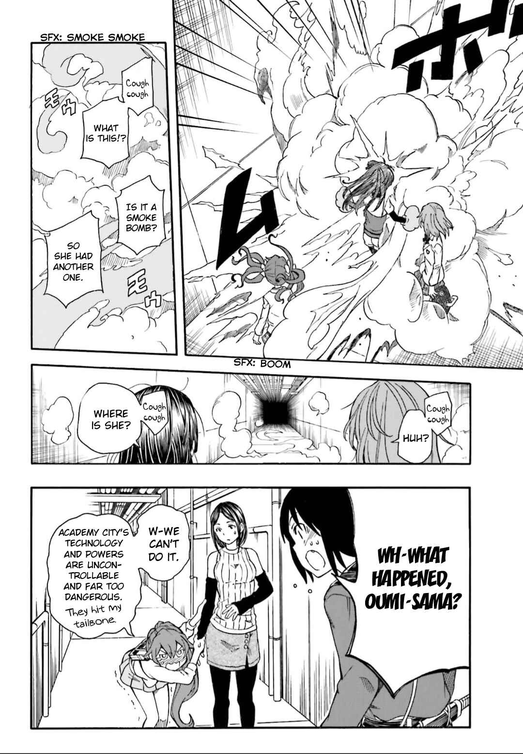Toaru Majutsu no Index Gaiden: Toaru Kagaku no Railgun Chapter 104 - Page 14